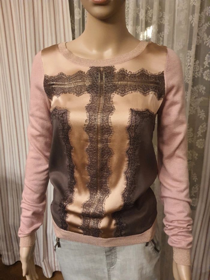 Magnifique Pull Talking French Antwerp XS - photo numéro 4
