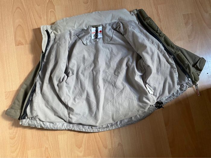 Belle veste/coupe-vent à capuchekaki Lafuma T. 4 ans/104 cm garçon - photo numéro 4