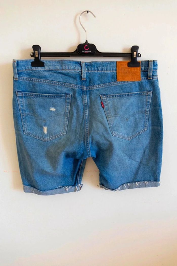 C47 short jeans bleu Levi's W36 - photo numéro 3