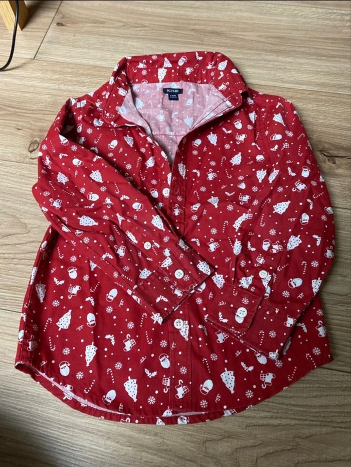 Chemise Noël 4 ans
