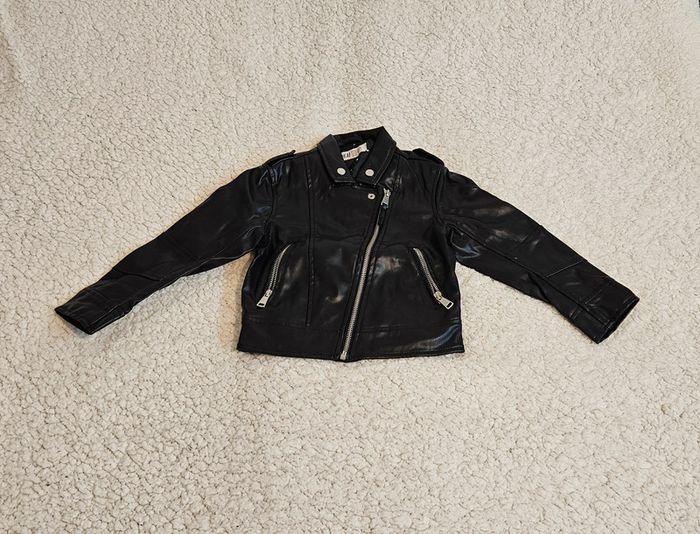 Veste en similicuir H&M 4/5 ans