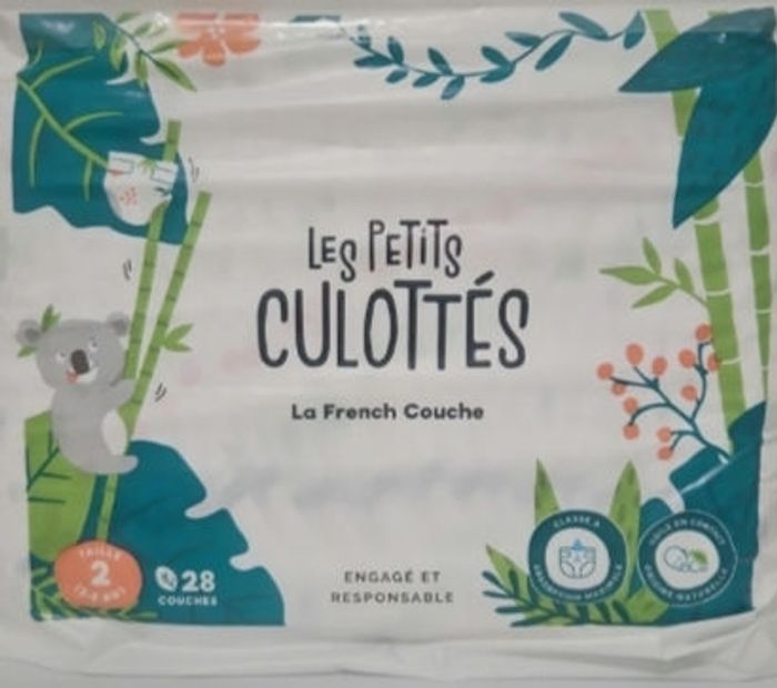 Lot de couches les petits culottés taille 2