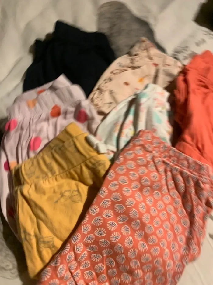 Lot Shorts été fille