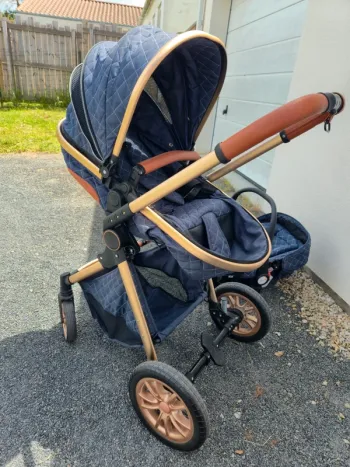 Poussette trio mixte