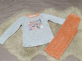 Pyjama velours halloween