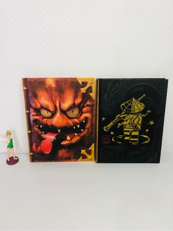 Lot de 2 livres Lego ( le livre des monstres et le livre du Spinjitzu)