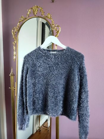 Pull tout doux violet