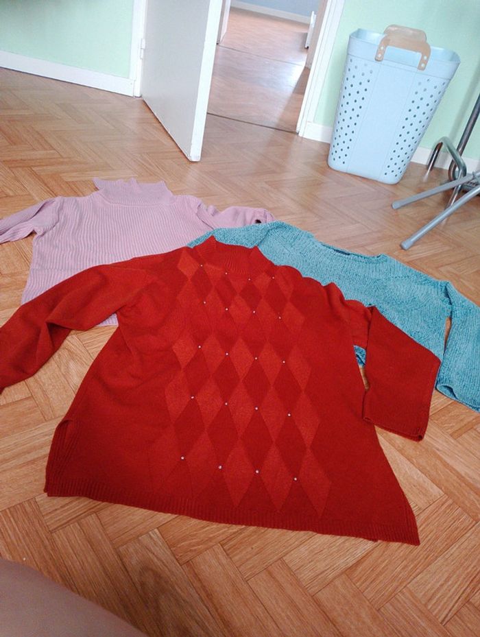 Lot de 3 pulls - Taille M / L