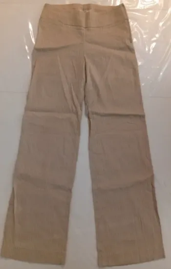 Pantalon pince lin femme