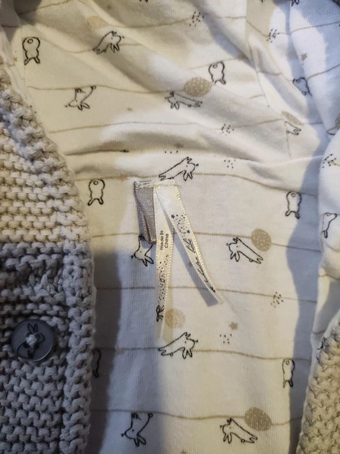 A saisir superbe veste hiver 6 mois orchestra - photo numéro 2