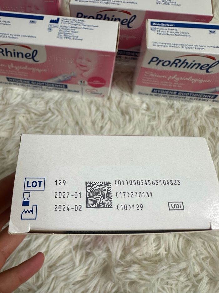 Lot de 5 boîtes de sérum physiologique ProRinhel - photo numéro 4