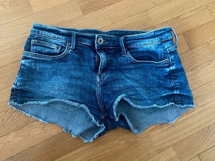 Short court jean femme taille 38 h&m