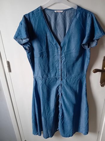 Robe en jean 38 camaïeu