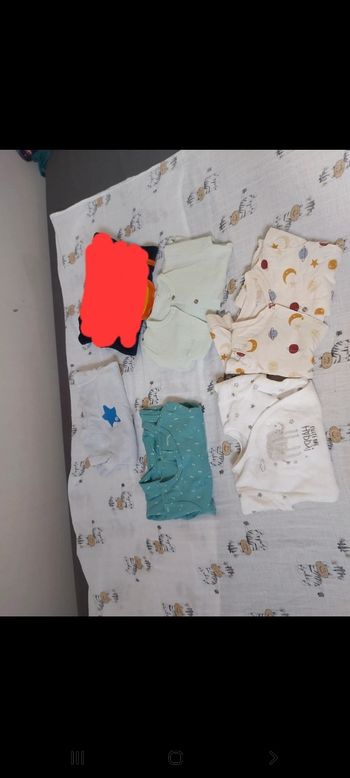Lot pyjamas 1 mois