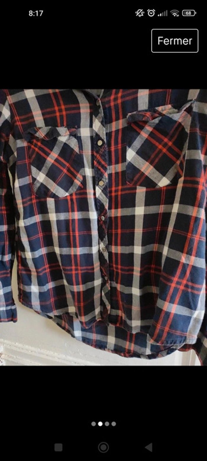 Chemise a carreaux - photo numéro 2