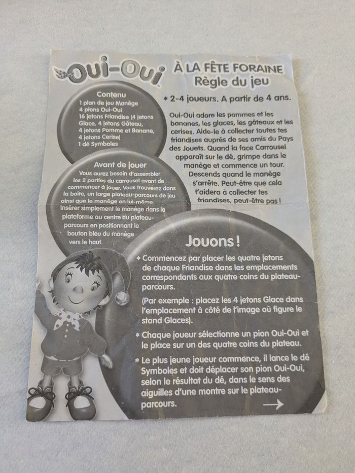 Jeu société  Oui oui à la fête foraine - photo numéro 4