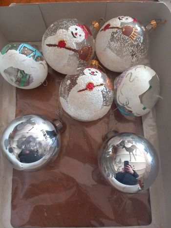 Lot de 7 boucles de Noël
