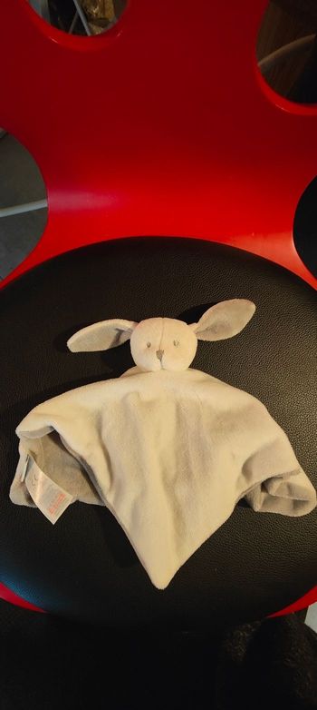 Lapin Jacadi Gris et blanc