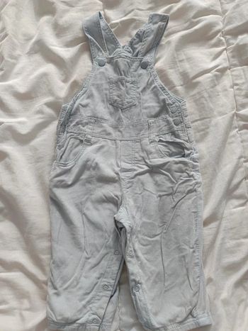 Salopette p'tit bisous 6m neuve