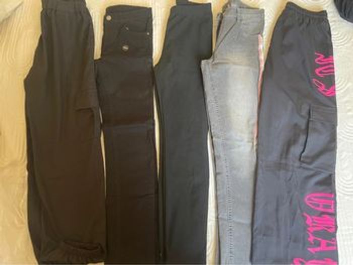 Lot 5x pantalons fille