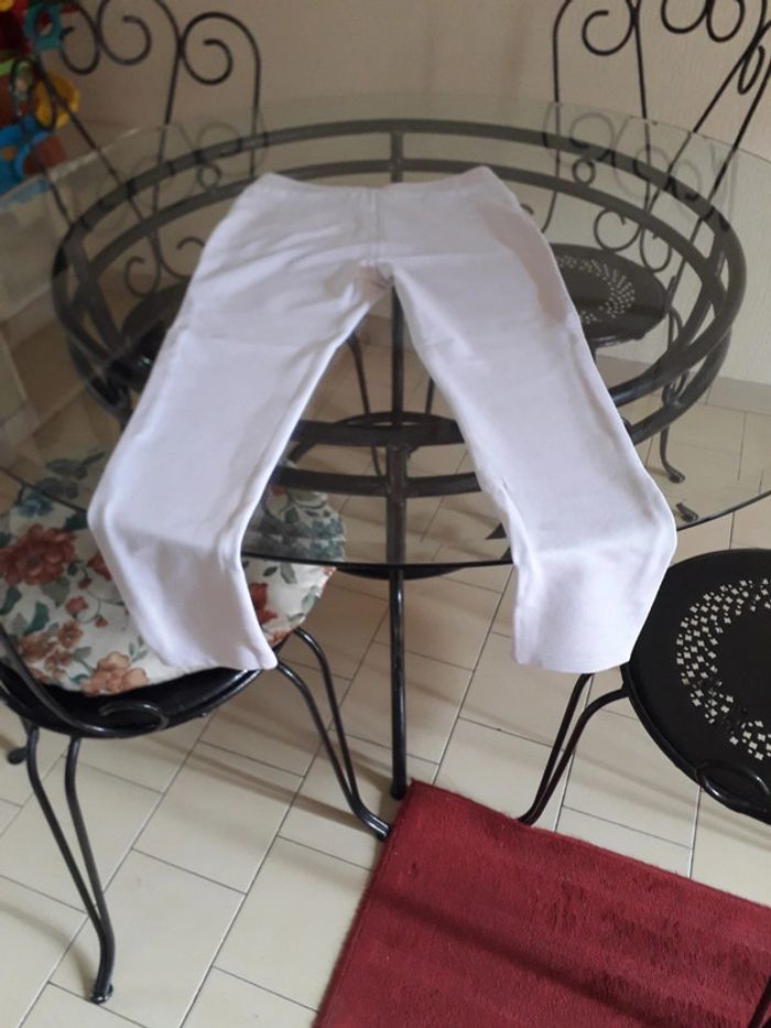 Pantalon blanc L yue & Me - photo numéro 4