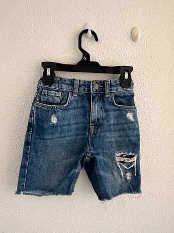Short en jean troué taille 7 ans ajustable 💫