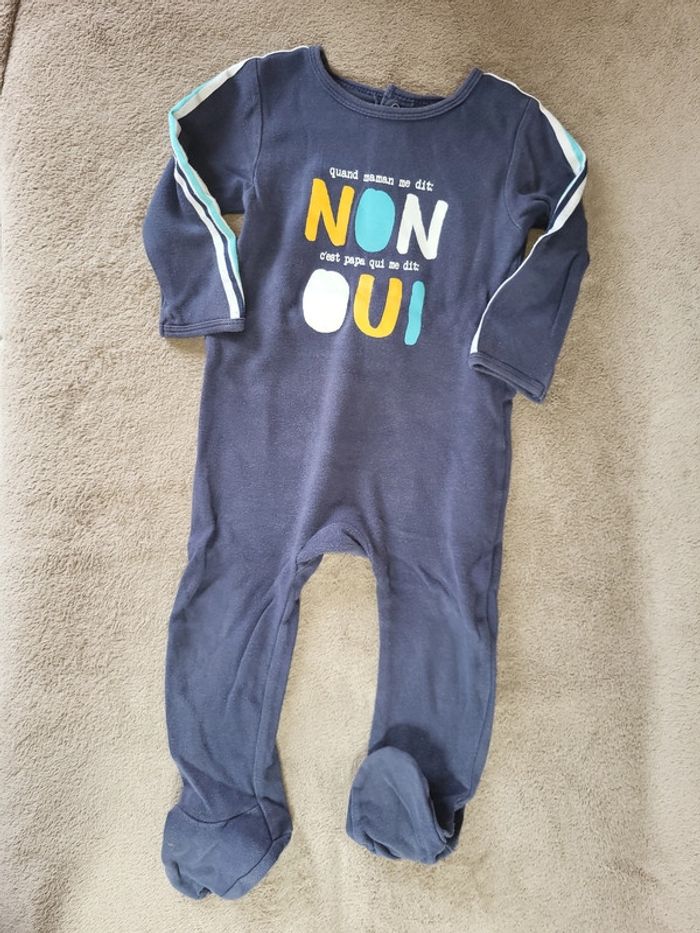 Pyjama Kitchoun garçon 18 mois