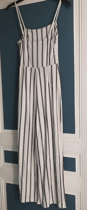 Combinaison rayée Bershka