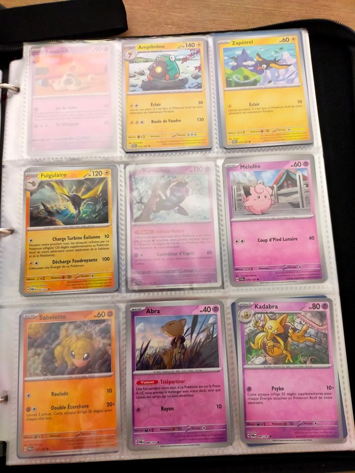 Lot Carte pokémon écarlate et violet mascarade crépusculaire - photo numéro 7