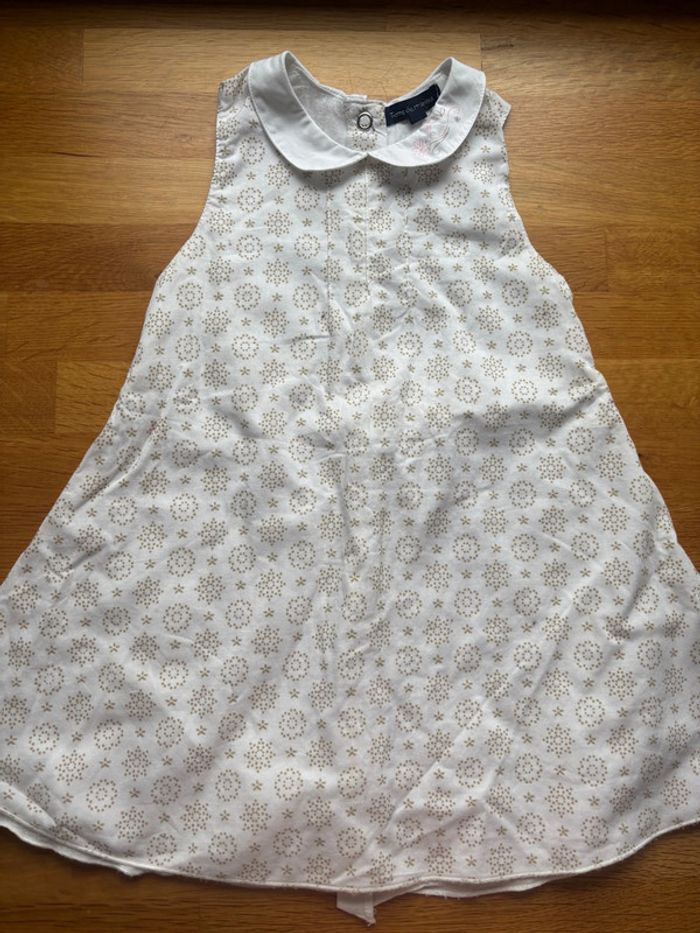 Jolie robe terre de marins 18 mois fille