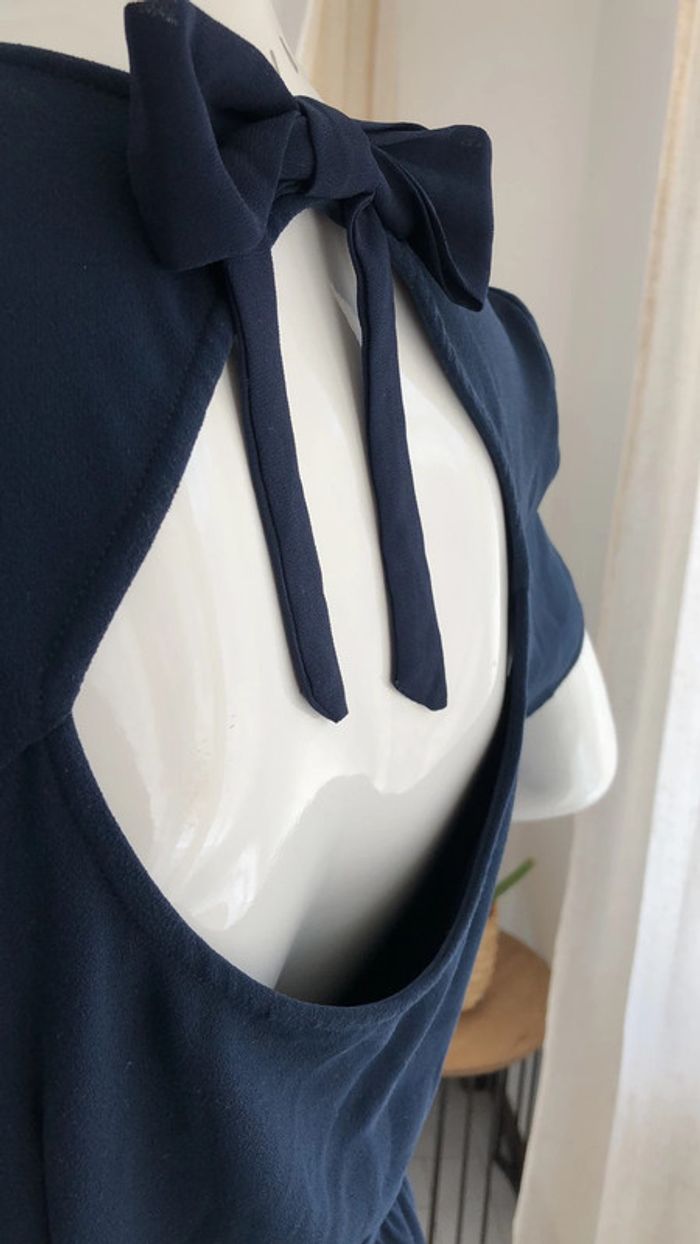 Très jolie robe bleue marine - photo numéro 8