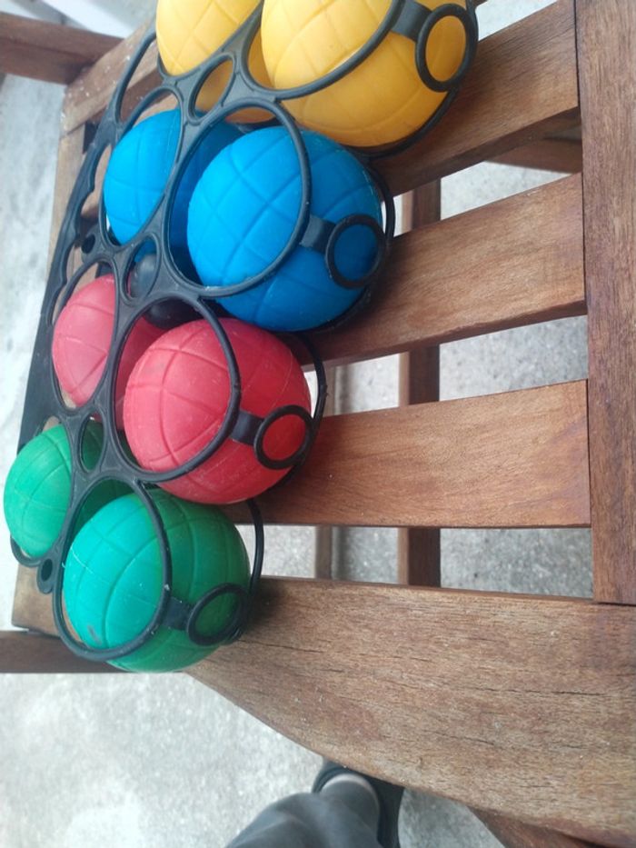 Jeux de 8 boules de pétanque + 1 cochonnet - photo numéro 4
