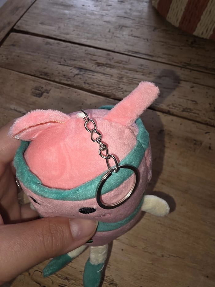 🍉 Peluche Pastèque - Porte-clés Bubble Tea Kawaii - photo numéro 4