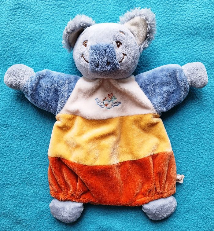 MARIONNETTE KOALA - OISEAU BRODE / NOUKIES