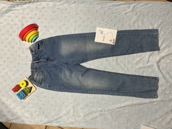 jean bleu regular tape à l'oeil 14 ans taille réglable