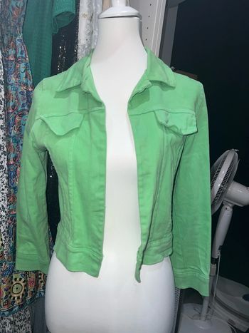 Veste en jean courte