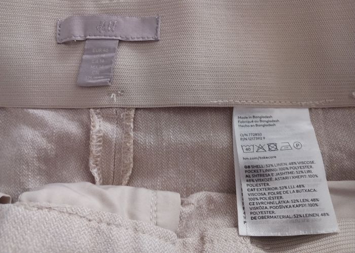 Pantalon Chino léger été beige - photo numéro 2