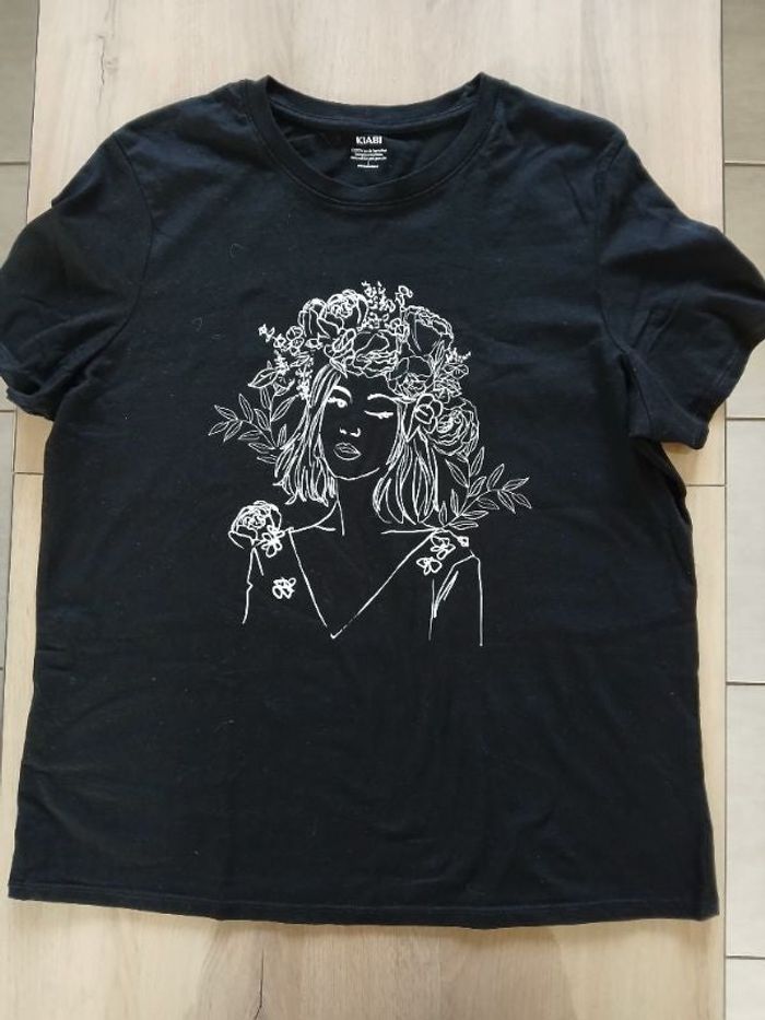 Tee-shirt manches courtes Kiabi taille L