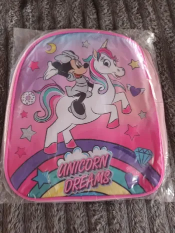 Sac école minnie et sa licorne