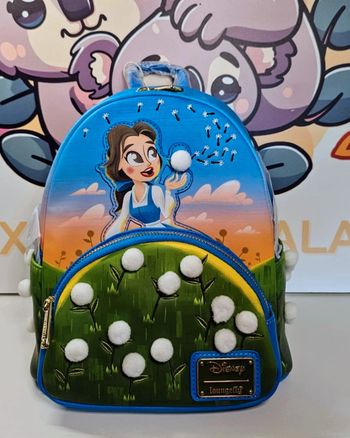La Belle et la Bête - Mini Sac à Dos Loungefly - Belle Flower Puffs