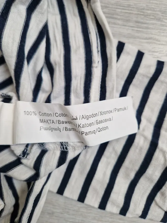 Tee-shirt manches longues marinière Tape à l'œil 12 ans - photo numéro 5