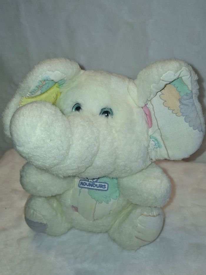 Peluche vintage éléphant Nounours