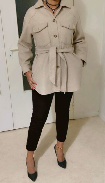 🤍 #Veste chemise Zara – Taille S (convient aussi à un M) 💜