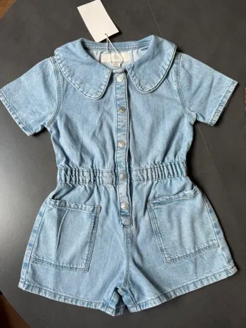 Combinaison en jean 104 cm Zara