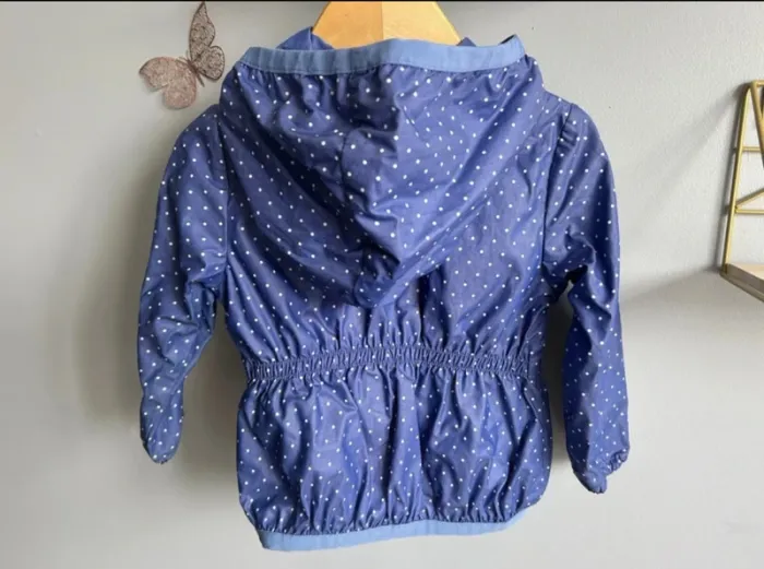 Imperméable bleu Jacadi fille 3 ans Tbe - photo numéro 3