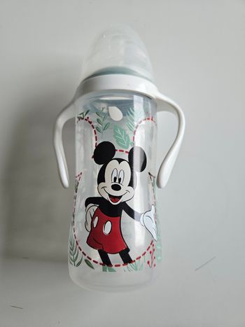 Biberon Tigex Mickey 300 ml – avec poignées amovibles - sans tétine