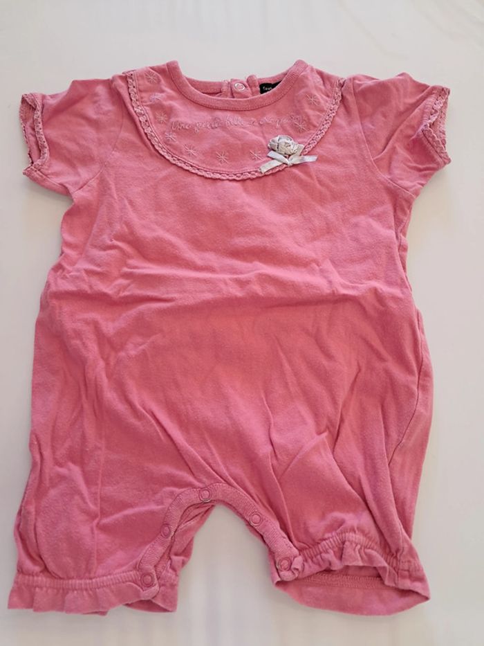 combishort fille 18 mois