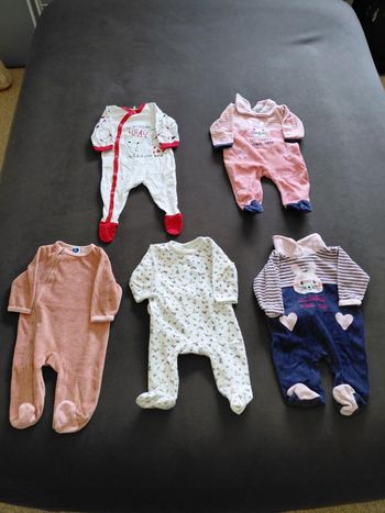 Lot 0-3 mois fille