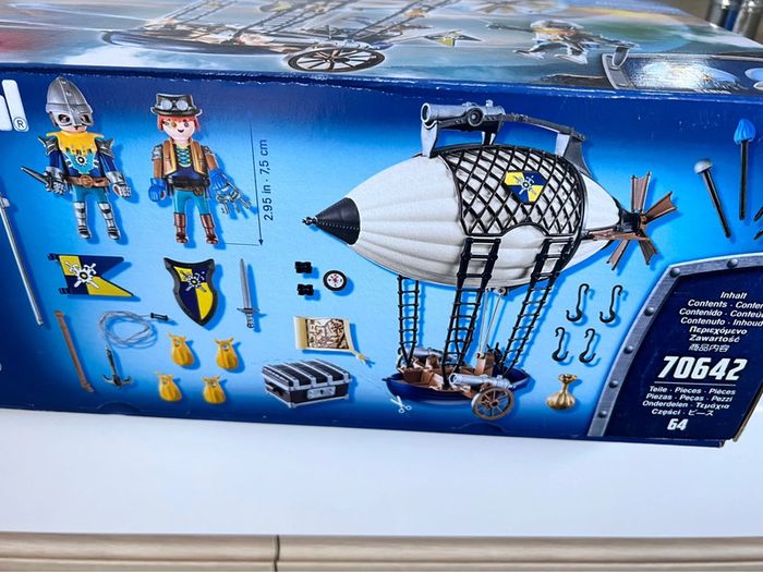 Playmobil 70642 novelmore aérostar de Dario. Neuf / boîte scellée - photo numéro 2
