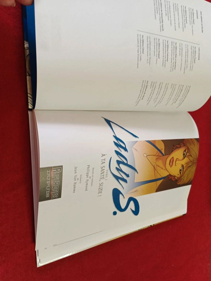Lady s tome 2 " Aymond. van Hamme " Repérage Dupuis - photo numéro 7